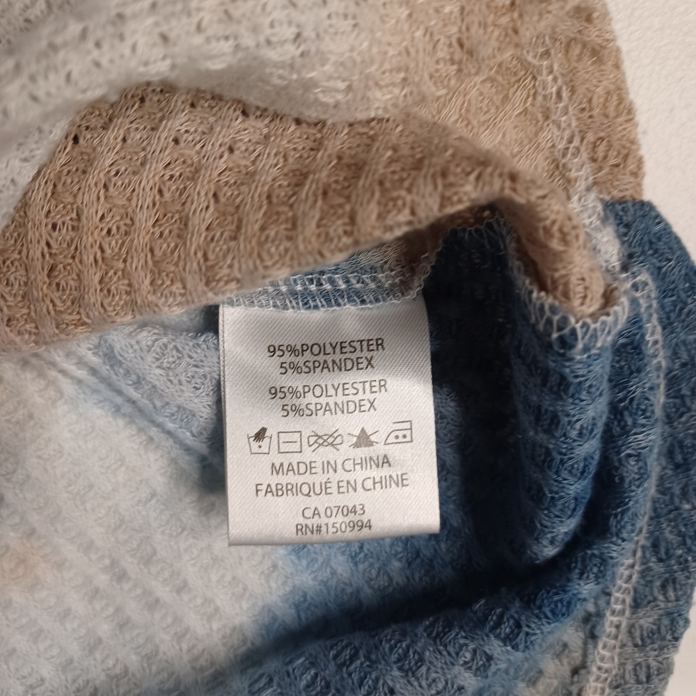 Women's‎ Belle by Belldini Lightweight Tye Dye Long Sleeve Hoodie Size Medium - Picture 8 of 11